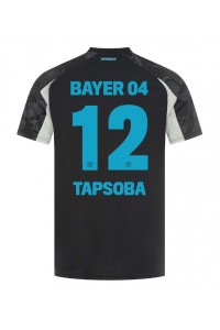 Fotbalové Dres Bayer Leverkusen Edmond Tapsoba #12 Třetí Oblečení 2024-25 Krátký Rukáv